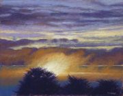Brody Raggedy Cathead Sunset 14 x 18