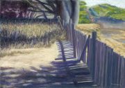 Through the Fence 18 x 25.5