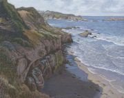 Rocky Bluffs 25 x 31.5 by Tim Brody
